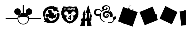 Mouse Tags font preview